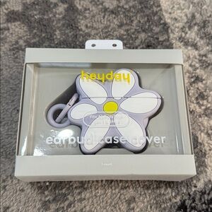 Purple and White flower case